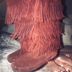 Minnetonka booties